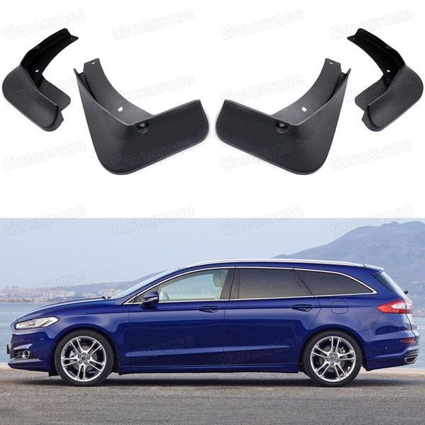 4Pcs Car Mud Flaps Splash Guards Fender Mudguard for Ford Mondeo Wagon 2015-2018