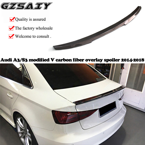 The factory is wholesale and mass produc Audi A3/S3 modified V carbon fiber overlay 2014-2018