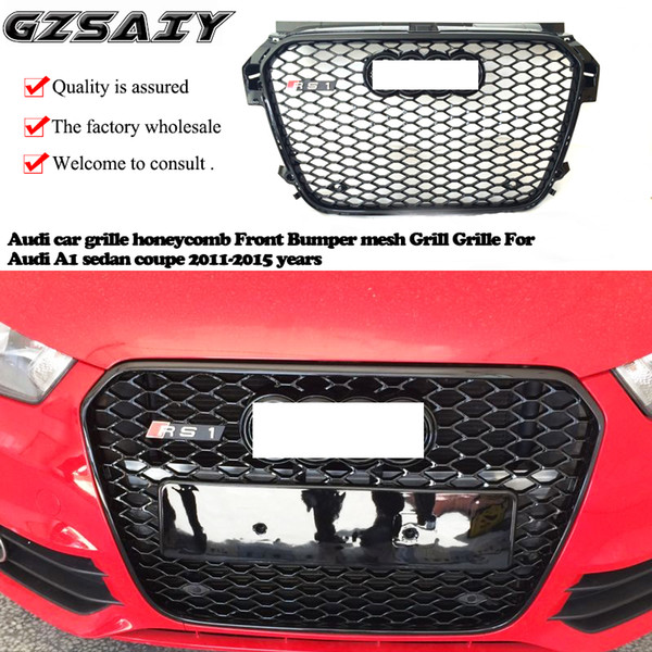 Factory production and wholesale Audi car grille honeycomb Front Bumper mesh Grill Grille For Audi A1 sedan coupe 2011-2015years