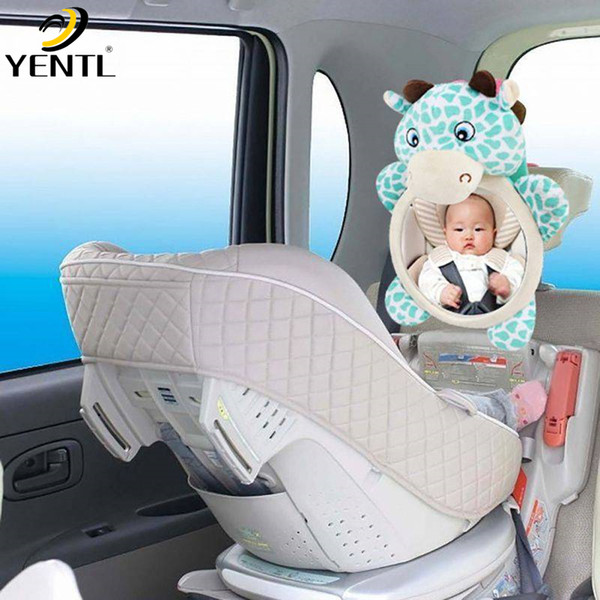 Free shipping Wide View Rear Adjustable Safety Seat Car Back Mirror Headrest Mount For Baby Easy View Facing Rear Ward Child Infant Care