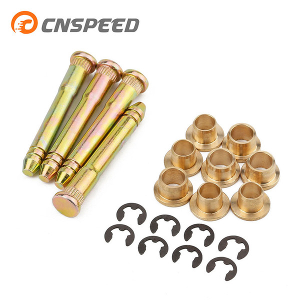 CNSPEED Door Hinge Pin & Bushing Repair Kit For Honda Civic Accord CR-V CRX CX DX EX SI EG6 B16 D16 EK EG EH EJ