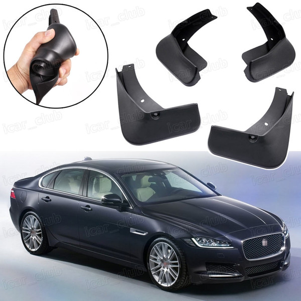 New 4Pcs Car Mud Flaps Splash Guards Fender Mudguard fit for Jaguar XF Sedan 2012 2018