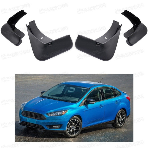 Car Mud Flaps Splash Guard Fender Mudguard for Ford Focus Sedan 2015-2018 16 17