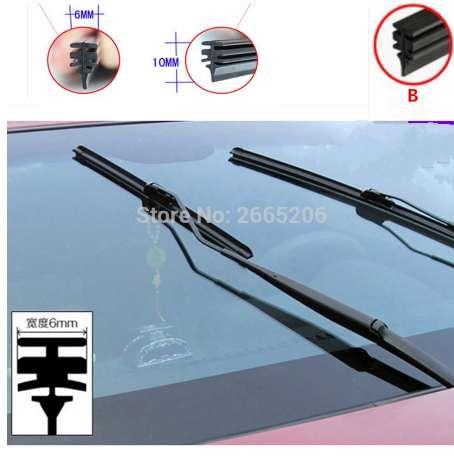 Free shipping car Windscreen Wipers Rubber strip Wiper Blade for KIA sportage rio sorento cerato k2 k3 Soul ceed k5 accessories