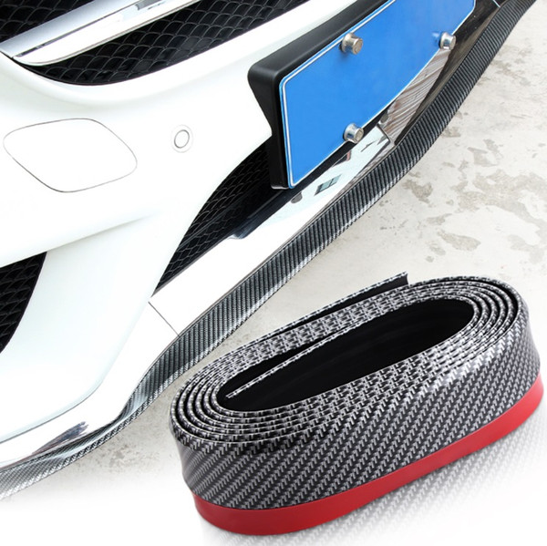 Carbon Fiber Car Front Lip Side Skirt Body Trim Front Bumper for Volkswagen Golf GTI GTE Scirocco R32 R20 Passat Jetta POLO CC