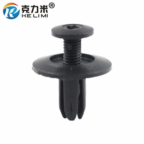 Universal Door Panel Clips 6mm For GM Mazda Ford Car Interior panels Door trim fenders Expansion rivet retainer clamps