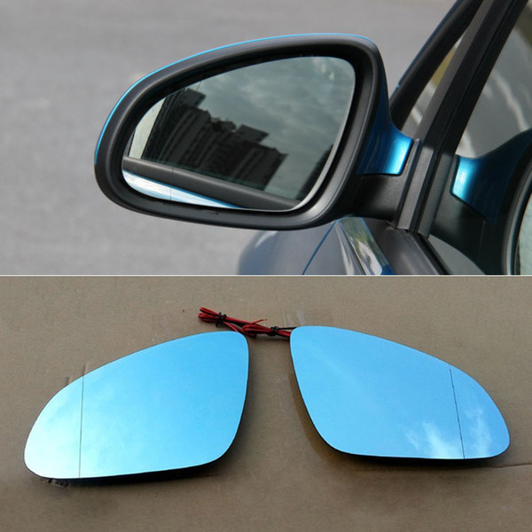 For Buick Excelle 2010-2014 Car Rearview Mirror Wide Angle Hyperbola Blue Mirror Arrow LED Turning Signal Lights