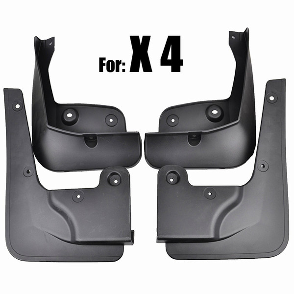 FIT FOR BMW X4 F26 2014 2015 2016 MOLDED MUDFLAPS MUD FLAP SPLASH GUARD MUDGUARDS FRONT REAR FENDER ACCESSORIES