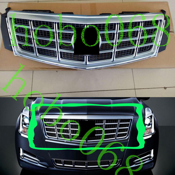 1pcs For Cadillac XTS 2013-15 Car Auto Front Bumper Upper Grid Grille Cover Decorative Trim diy