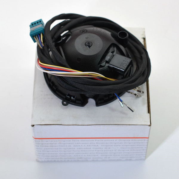 3D0 959 578 C For Audi VW (2002-2012) 7-Pin With Memory Door Mirror Motor (Actuator) &Wiring harness 4E0959577A