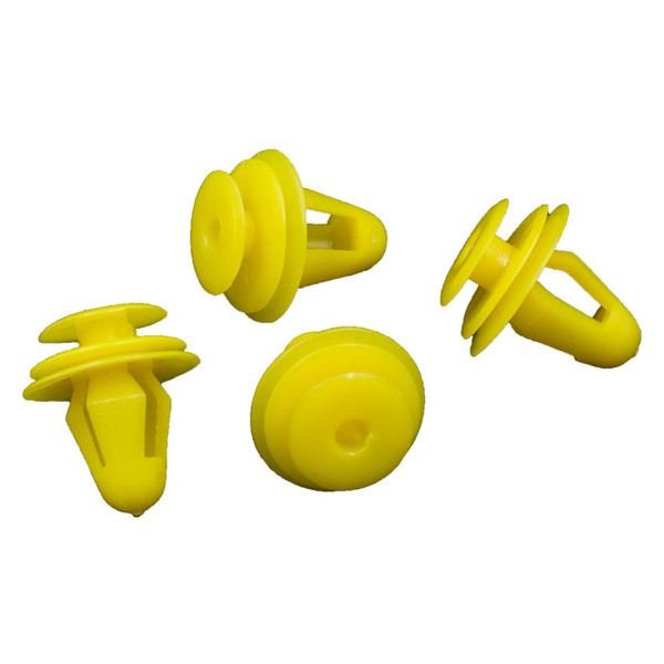 Front Rear Door Panels Garnish Fixed Snaps Fastener Yellow Plastic Fastener Clips Retainers For All Car Universal