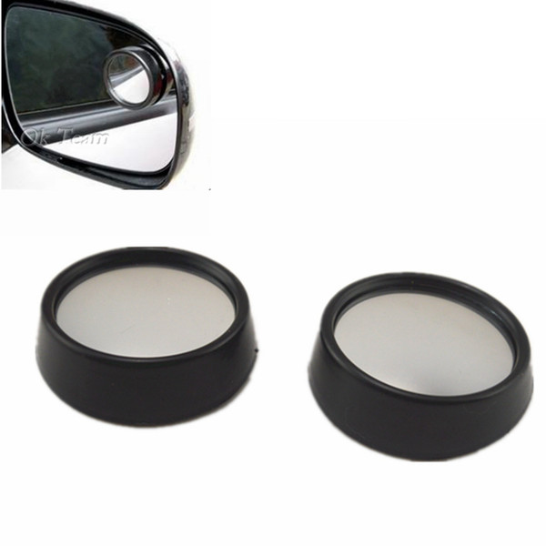 Car mirror new Driver 2 Side Wide Angle Round Convex Blind Spot mirror for Car Rear view mirror Rain Shade