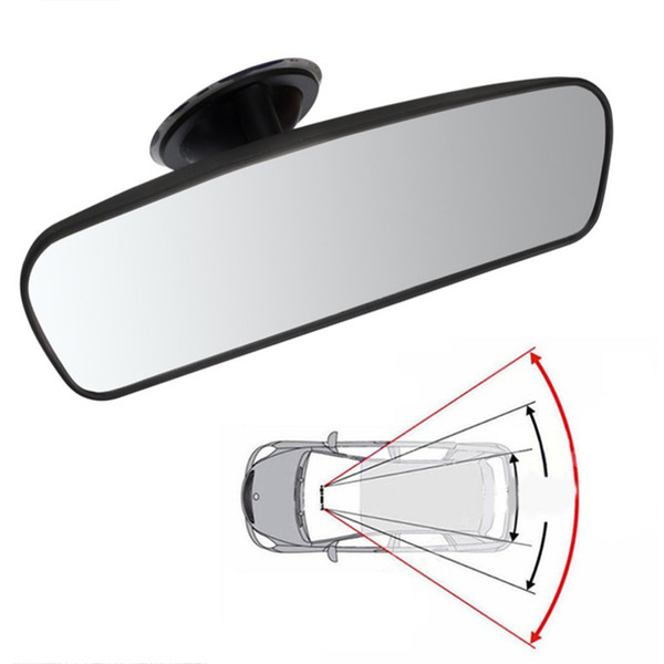 Hot Car Rear Mirror Interior Rear View Mirror With PVC Sucker Wide-angle Rearview Mirror Auto Convex Curve Car-styling