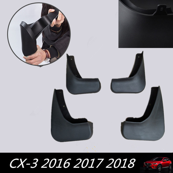 Fender For Mazda CX-3 2016 2017 2018 Fender Splash Guard Mudguard for Mazda CX-3 CX3 2016-2018