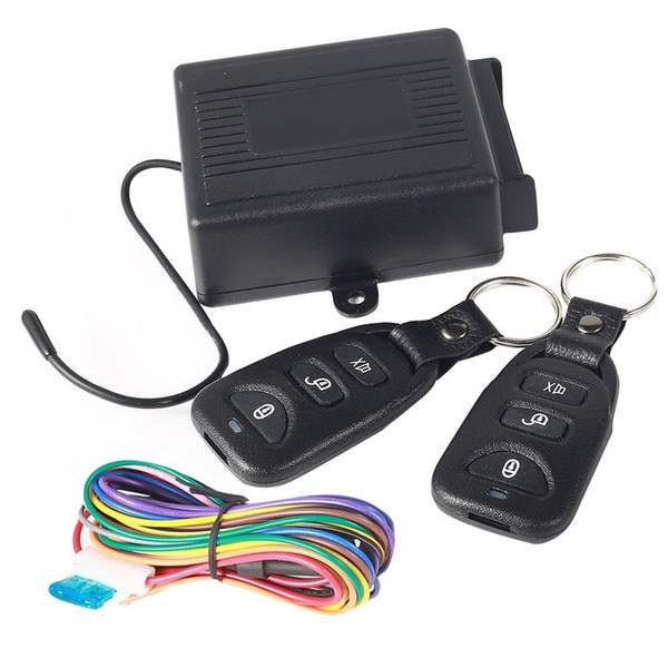 Universal Car Central Door Locking Keyless Entry System + 2 Remote Control M00031