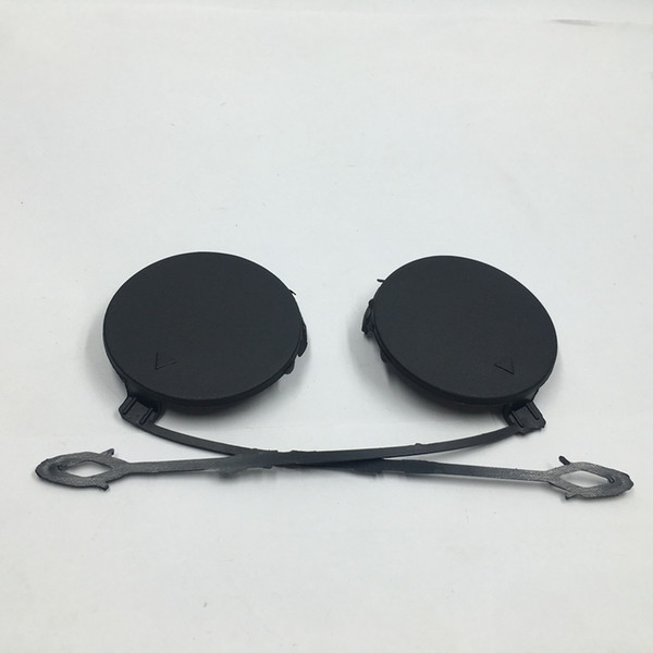 For BMW E70 X5 2007-2011 Front Left +Right side Bumper Tow Hook Trailer Cover 51117159589 51117159590 Set of 2