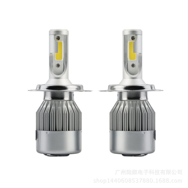 C6 Car Led Headlights H1 H3 H4 H7 H8 H11 H4 H13 9004 9005 9006 9007 Light Bulbs Automobiles Headlamp 6000K Fog Lamps