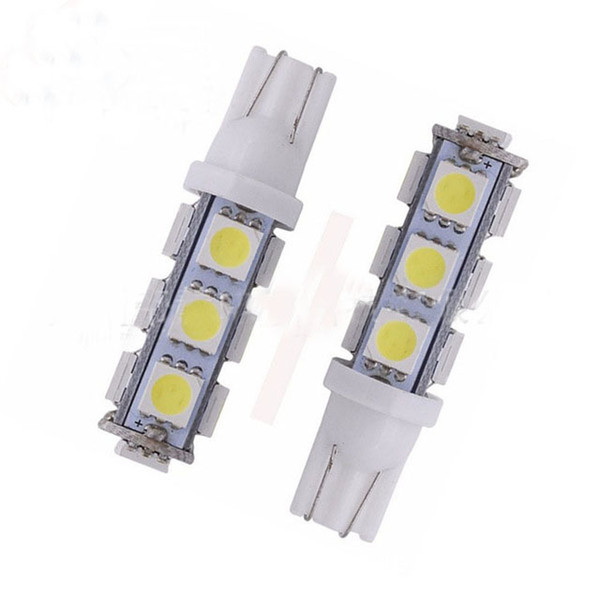 Yushuangyi 1000X T10 13-SMD 5050 194 168 W5W For Clearance Wedge Light License Plate Lamp Width Light Reading Light White