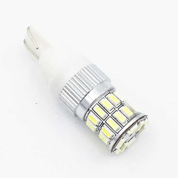 YSY 50pcs T10 W5W LED Car License Plate Light 3014 36smd Turn Signal Lamp Reversing Light Car-Styling DC 12V Universal