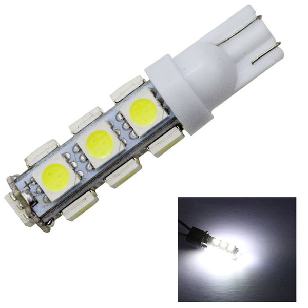 YSY 500pcs Wholesale T10 13 SMD 5050 License Plate LED Lights 168 194 W5W 13LED Car Clearance Bulb 13SMD DC12V High Quality