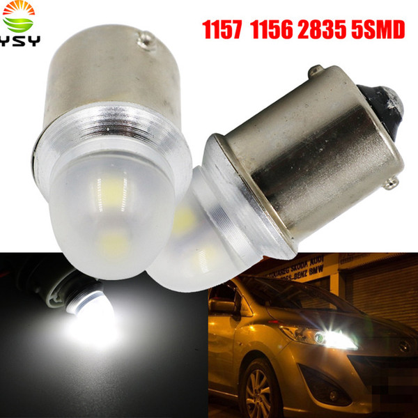 Y 50X 1156 led ba15s p21w led 1157 BAY15D p21/5w 5smd 2835 led car auto reverse DRL turn signal brake tail lights bulb lamp 12V