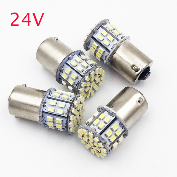 YSY 50pcs BA15S 1156 P21W 50SMD 1206 3020 50 Led SMD Car Brake Light Turn Signals Rear Parking Reverse Lamps 24V