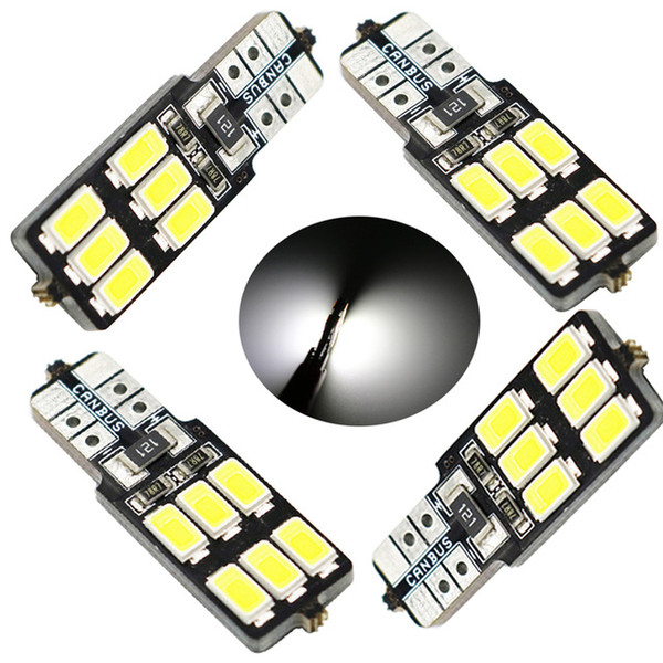 YSY 200pcs Error Free T10 Canbus Led w5w T10 led 158 168 194 5630 5730 t10 12SMD LED Car Replacement Light Lamp Bulbs 12v white