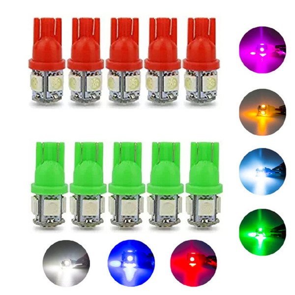 Wholesale! 1000pcs T10 5050 5SMD LED Bulb 194 168 W5W Wedge XENON WHITE Car Tail light New