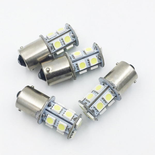 YSY 50pcs 1156 BA15S BAU15S BAY15D P21W 13SMD 5050 LED Brake Parking Rear Tail Lamps Auto Led Car Bulb 12V 13SMD Turn Signal Light Bulb