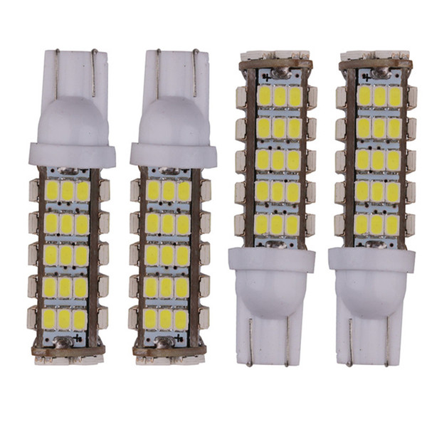 YSY10Pcs High Quality Wholesale 68LED 68smd 1206 68 SMD LED T10 Car W5W 194 927 161 Wedge Light Lamp Bulb For License Plate bulb