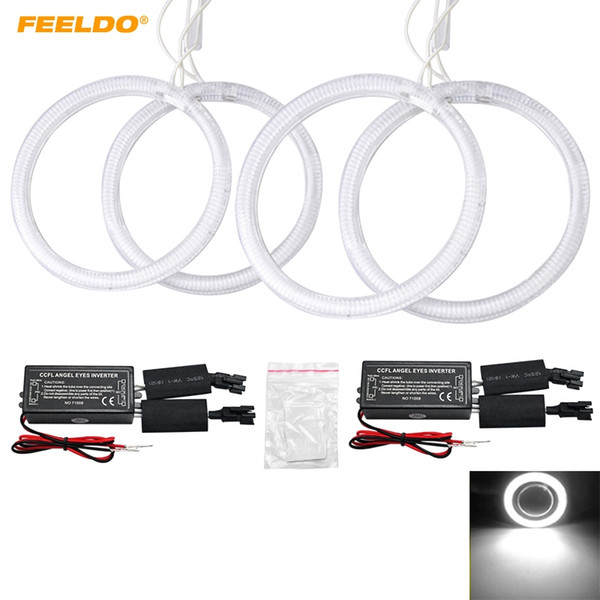 FEELDO Special Car CCFL Halo Rings Angel Eyes Light for Opel ASTRA H (2004-2008) DRL Headlight #1178