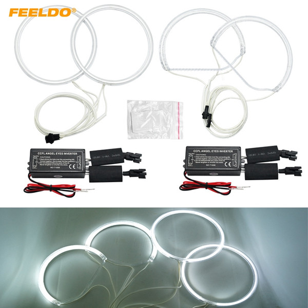 FEELDO 4x Car CCFL Angel Eyes Light Halo Rings Kits Light For Lexus IS200/300/Toyota Altezza/Altezza Gita (Japan) 1998-2005 #4831