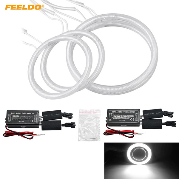 FEELDO Special Car Headlight CCFL Halo Rings Angel Eyes Light for Ford Mondeo 02-05 DRL #3270