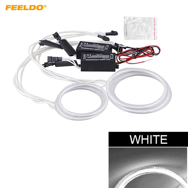 FEELDO Car CCFL Angel Eyes Light Halo Rings Kits For Hyundai Tiburon/Sonata/i30 Car Styling Headlight #1288