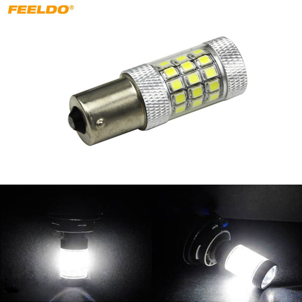 FEELDO White 1156 650LM 4.8W 2835SMD 42LED Car LED Light Source DRL Fog Headlight #5291