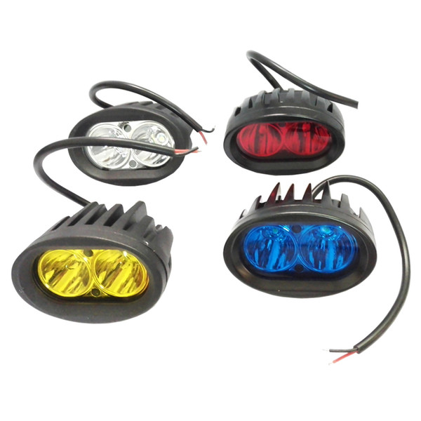 ECAHAYAKU 1 pcs LED Work Light bar Spotlight 20W 6500K car truck auto Driving Light Offroad Lamp Off-road Bulb 4x4 ATV Headlight