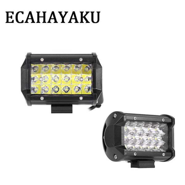 5Inch Offroad 54W LED Work Light Bar Spot Beam Car Motorcycle Fog Lamp 12V ATV SUV Truck Trailer Pickup 4X4 4WD Driving Lamp