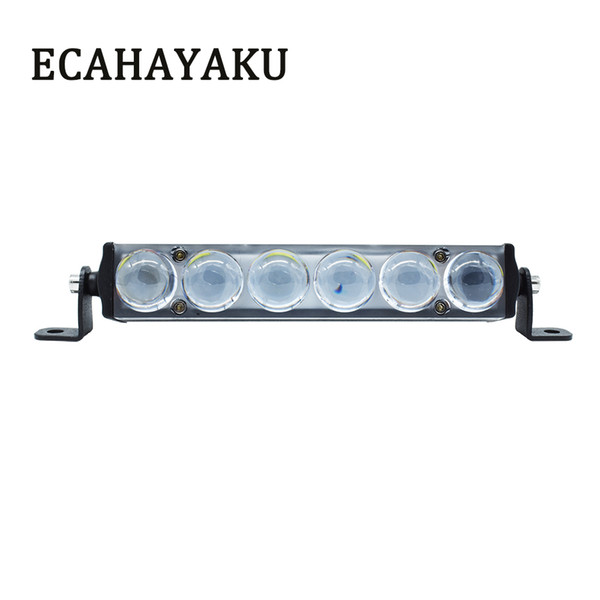 ECAHAYAKU 7inch 20inch 30W 90W 6D Led Work Light bar 4x4 Offroad For Car Jeep ATV SUV 4WD Motorcycle Spot Beams Driving Lights