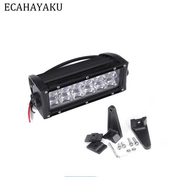 ECAHAYAKU 5D 7 Inch 60w Off-road LED Work Light Bar Spot Flood Beams fog driving Lamp For 4x4 4WD ATV SUV Truck Boat