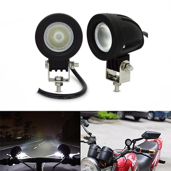 20 pieces 2inch Round 10W Led Work Light 6000K 12V 24V DC for CREE Waterproof Automotive Motorcycle Bike ATV