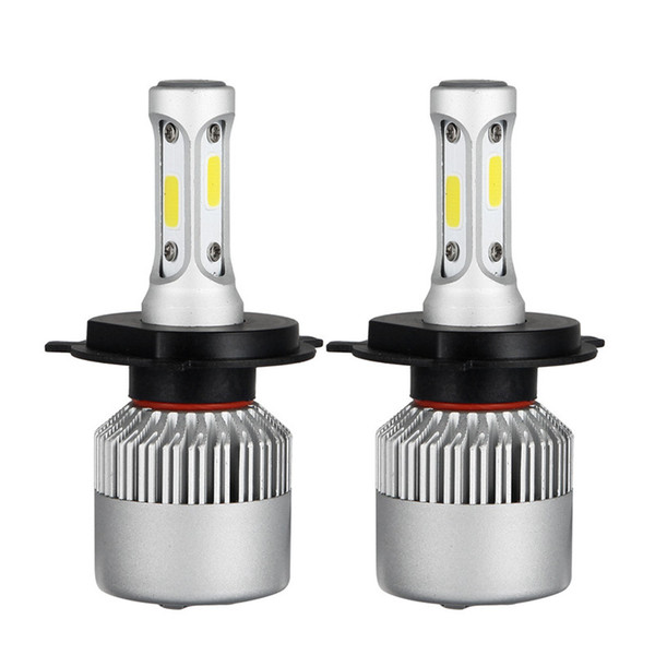 H4 H7 LED Car Headlight S2 H1 H3 Headlamp Light H11 HB3 HB4/9006 9007 H13 6000K 72W 7600LM All In One Car