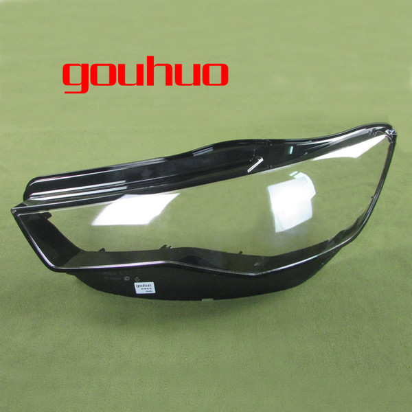 Headlight cover Transparent Cover Lampshade Headlamp Shell Lens Headlight Glass for Audi A6L C7 16-17 2PCS