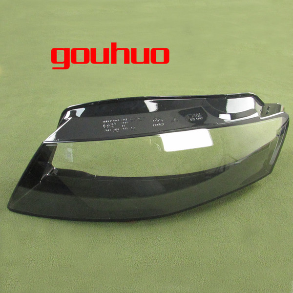 For 09-12 Audi A4L B8 Headlight Lamp Shade Special Transparent Lampshade Headlights Shell Headlamps Cover Glass 2PCS