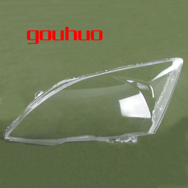 For Honda CR-V 2007-2010 Front Headlight Shade Headlight Transparent Shade Headlight Shell Lampshade Headlamp Cover Shell 2PCS