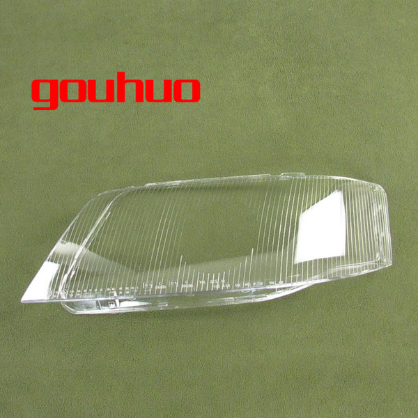 headlamp cover glass transparent lampshade lamp shade front Headlight cover lens For Audi A6 99-02 2pcs