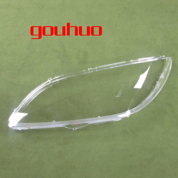 2pcs for Mazda 3 M3 (sedan) 06-12 lamp shell headlight cover glass lampshade case transparent shade headlamp lens mask 2pcs