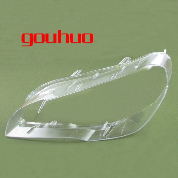 1pcs for BMW X5 E70 08-13 lampshade glass headlamp transparent cover headlight shell lamp lampshell lens