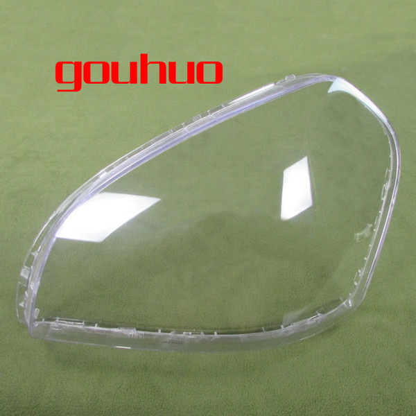 for Hyundai Tucson 06-12 transparent cover headlamps glass lampshade headlight housing durable rubber feeding mask 2pcs