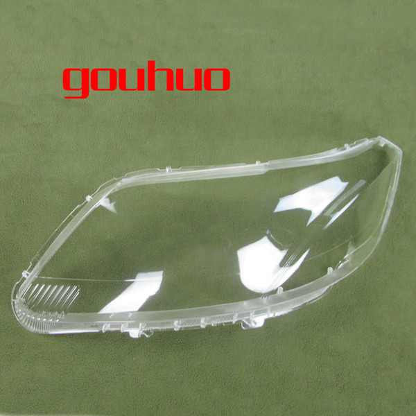 transparent lampshade shell lamp headlamp cover glass shade front Headlight shell For Chevrolet Sail 2010-2014 2pcs