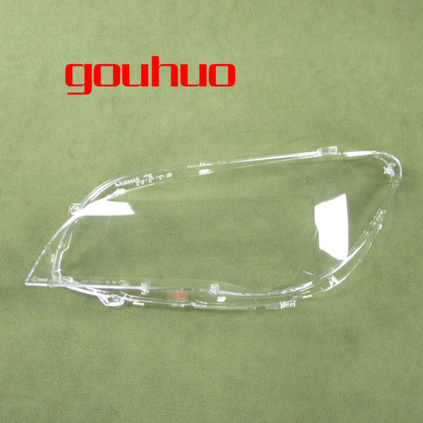 transparent lampshade lamp shade front Headlightcover shell lens glass For BMW 7 series 09-15 F02 F01 2pcs